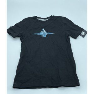 Volcom Black Shirt Dimensional SS Y Youth Size 5